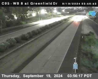 WB 8 at Greenfield Street