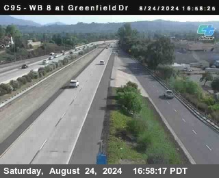 WB 8 at Greenfield Street