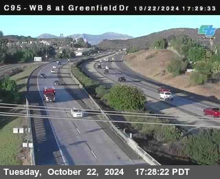 WB 8 at Greenfield Street