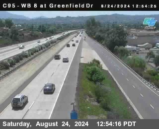 WB 8 at Greenfield Street