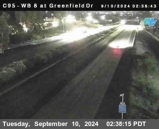 WB 8 at Greenfield Street