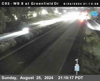 WB 8 at Greenfield Street