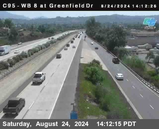 WB 8 at Greenfield Street