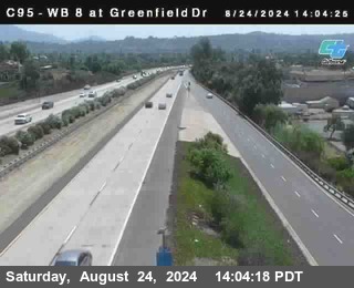 WB 8 at Greenfield Street