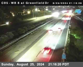 WB 8 at Greenfield Street