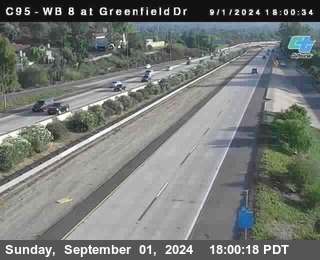 WB 8 at Greenfield Street