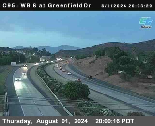 WB 8 at Greenfield Street