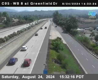 WB 8 at Greenfield Street