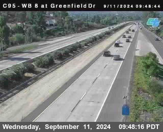 WB 8 at Greenfield Street