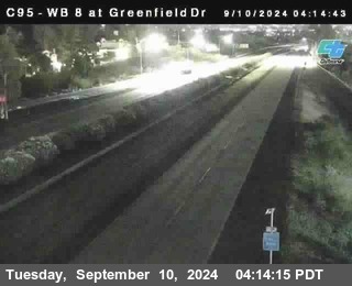 WB 8 at Greenfield Street