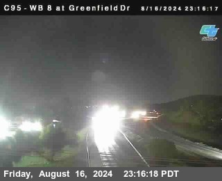 WB 8 at Greenfield Street