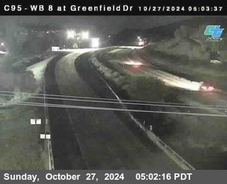 WB 8 at Greenfield Street