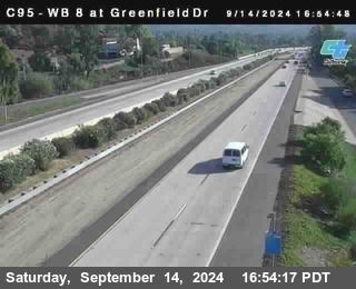 WB 8 at Greenfield Street