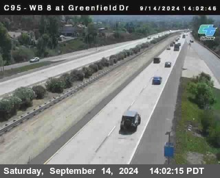 WB 8 at Greenfield Street