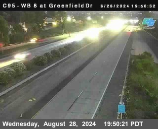 WB 8 at Greenfield Street