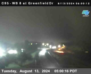 WB 8 at Greenfield Street