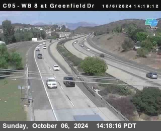 WB 8 at Greenfield Street