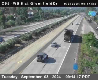 WB 8 at Greenfield Street