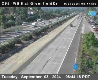 WB 8 at Greenfield Street