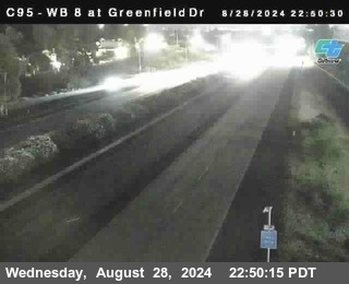 WB 8 at Greenfield Street