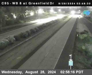 WB 8 at Greenfield Street