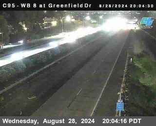 WB 8 at Greenfield Street