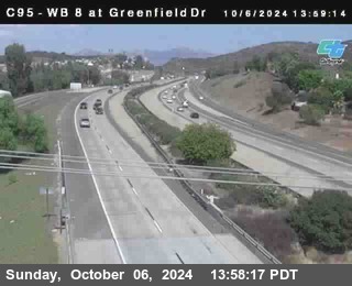 WB 8 at Greenfield Street