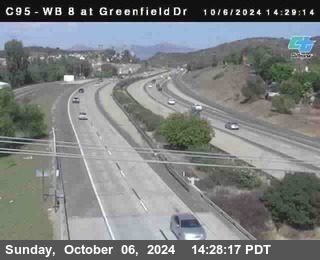 WB 8 at Greenfield Street