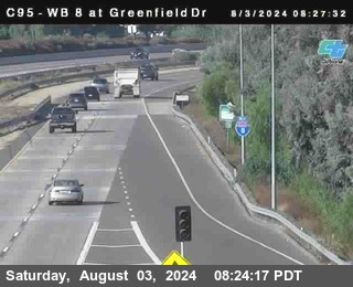 WB 8 at Greenfield Street