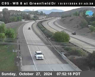 WB 8 at Greenfield Street