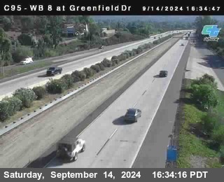 WB 8 at Greenfield Street