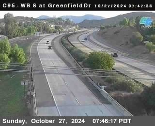 WB 8 at Greenfield Street