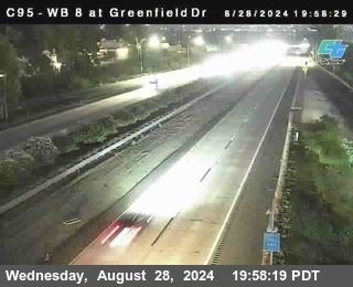 WB 8 at Greenfield Street