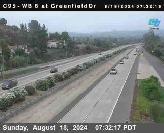 WB 8 at Greenfield Street