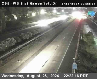 WB 8 at Greenfield Street