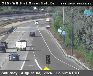 WB 8 at Greenfield Street