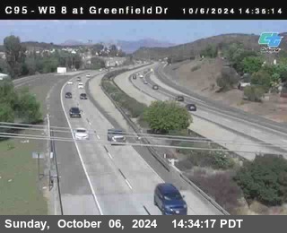 WB 8 at Greenfield Street