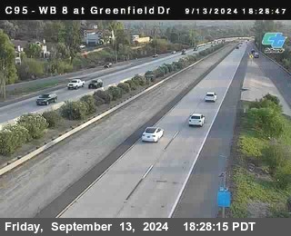 WB 8 at Greenfield Street