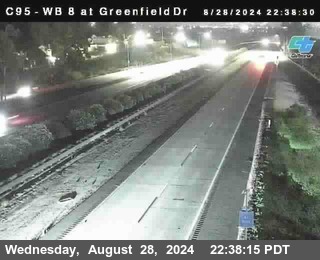 WB 8 at Greenfield Street