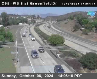 WB 8 at Greenfield Street