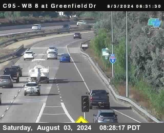 WB 8 at Greenfield Street