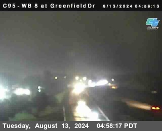 WB 8 at Greenfield Street