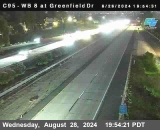 WB 8 at Greenfield Street