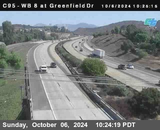 WB 8 at Greenfield Street