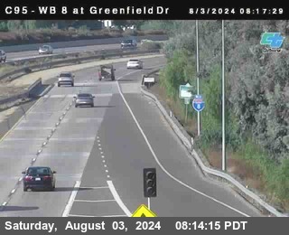 WB 8 at Greenfield Street