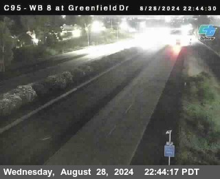 WB 8 at Greenfield Street