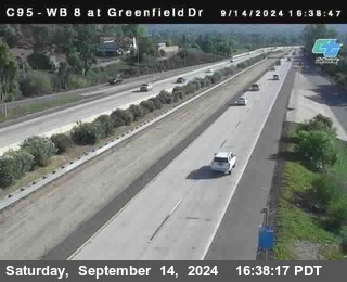 WB 8 at Greenfield Street