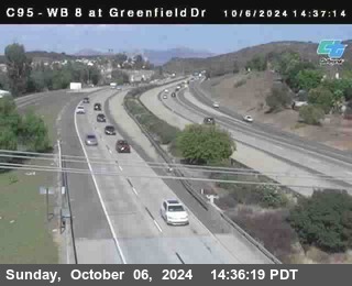 WB 8 at Greenfield Street