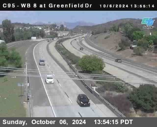 WB 8 at Greenfield Street