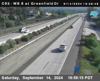 WB 8 at Greenfield Street